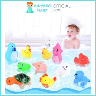 Set đồ chơi chip chip thả bồn tắm hình thú đáng yêu cho bé DC04 BambeeMart