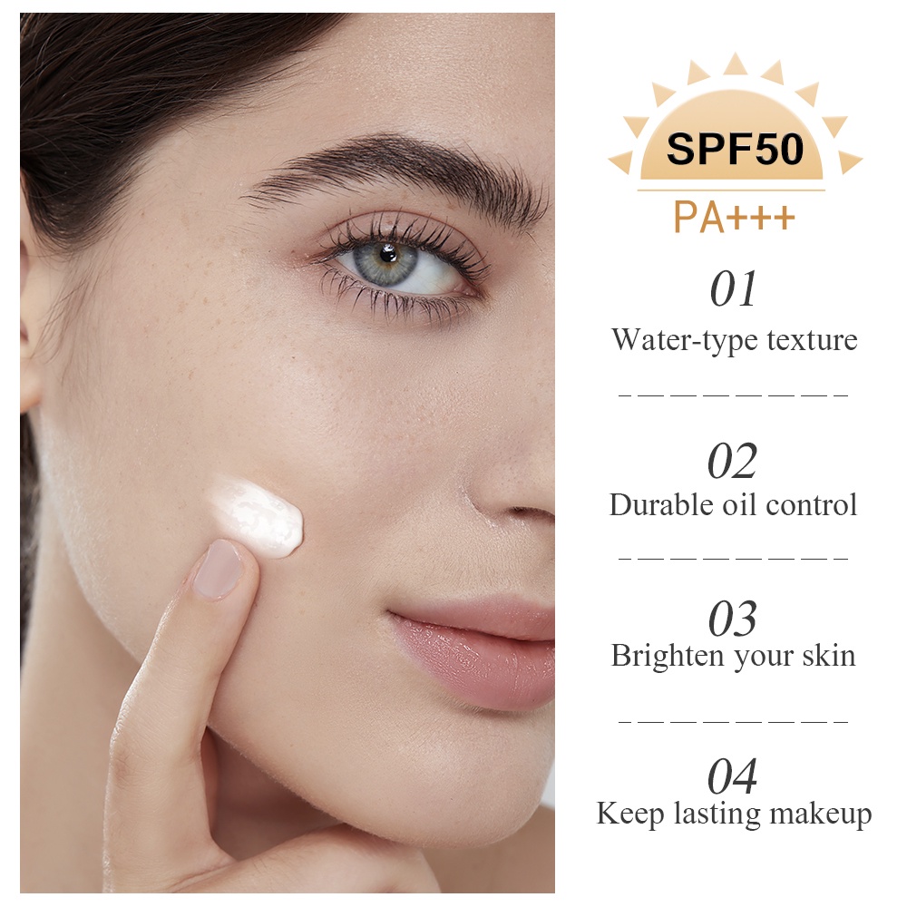 Kem Chống Nắng UV Breylee Giúp Làm Trắng Da SPF50+ PA+++ 40ml