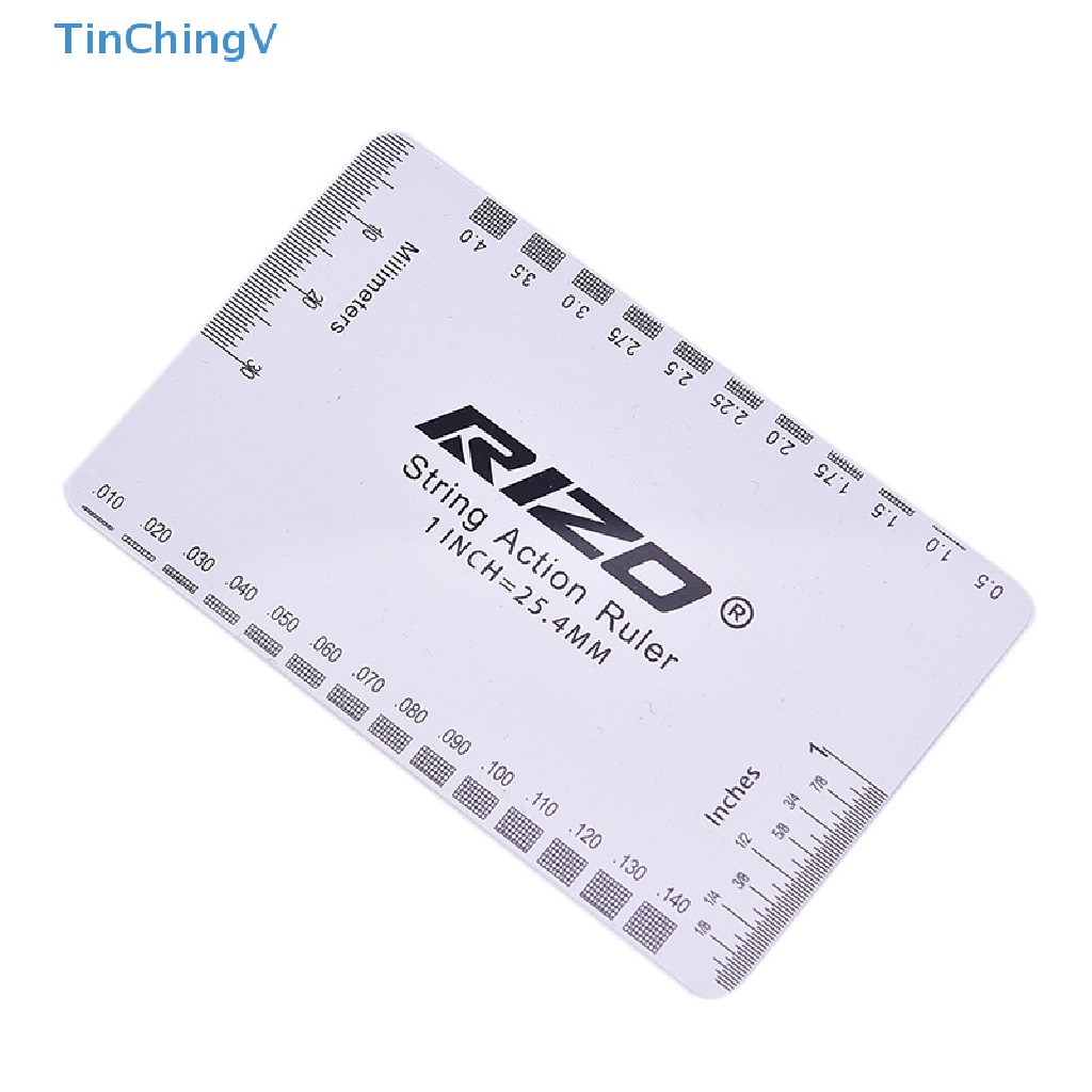 Thước Đo Bằng Thép Không Gỉ Kích Thước 95 * 63mm Chuyên Dụng Cho Đàn Guitar Điện [Mới]