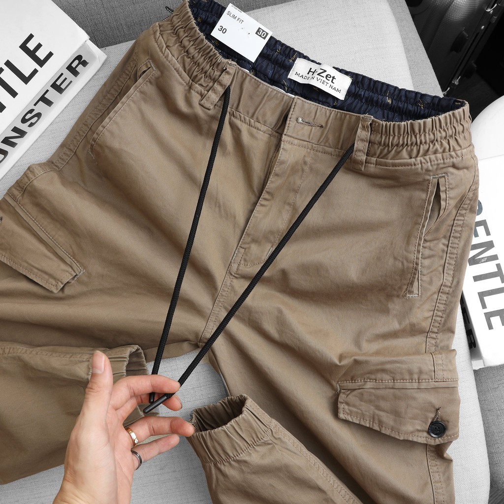 [Mã FASHIONHOTMA hoàn 15% tối đa 30K xu đơn 150K] Quần Jogger kaki túi hộp - Jogger kaki nam có BIG SIZE - TH350 | BigBuy360 - bigbuy360.vn