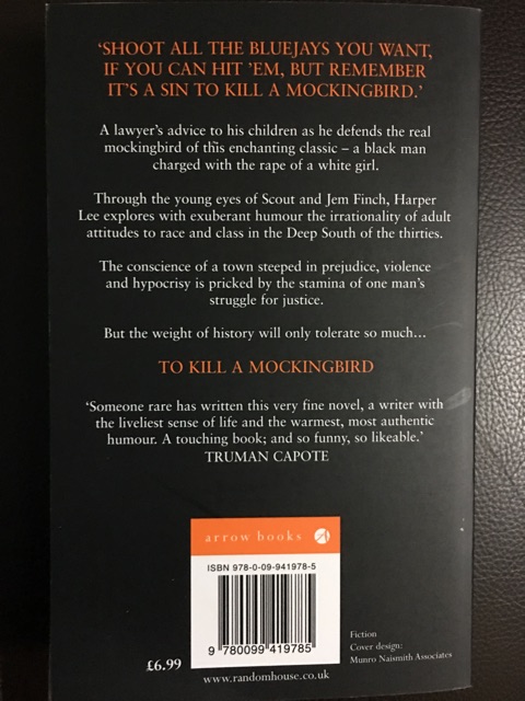 Truyện Ngoại văn Tiếng Anh: To Kill A Mockingbird