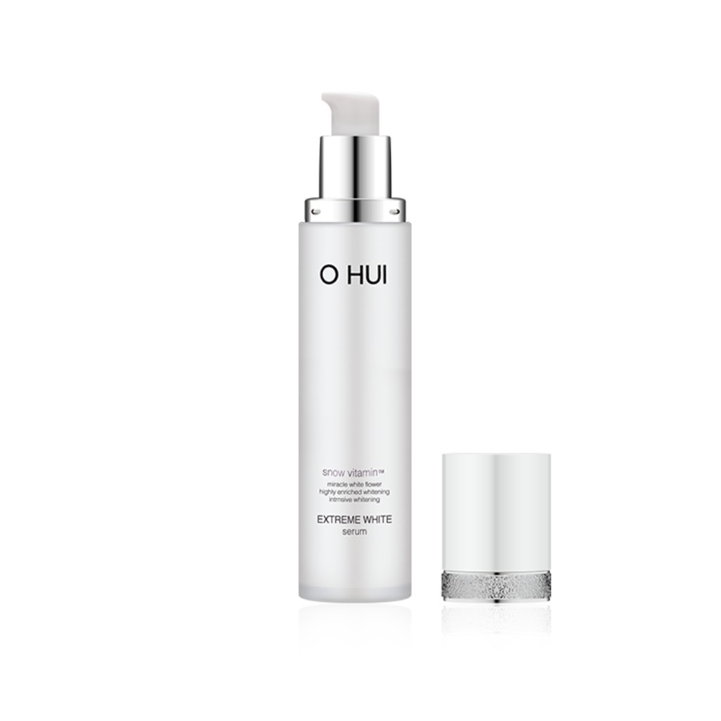 Bộ OHUI Dưỡng Trắng Extreme White Serum 45ml và 3 Món Tái Tạo Da The First 47ml