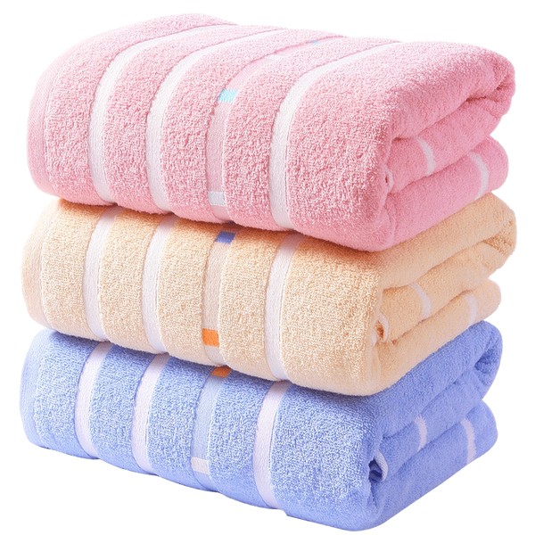 Bông vàng, khăn tắm, người lớn đặc điểm kỹ thuật lớn hấp thụ nước mềm trẻ em với khăn lớn, màu trơn, đơn giản