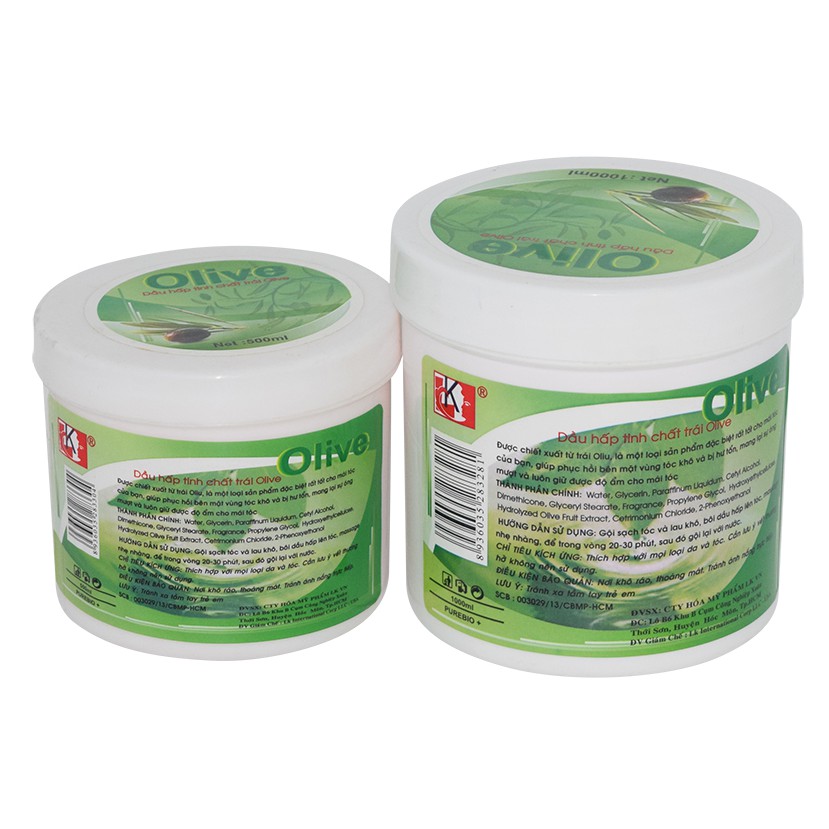 Dầu hấp dưỡng tóc tinh chất trái Oliu Olive Repair Hair Treatment