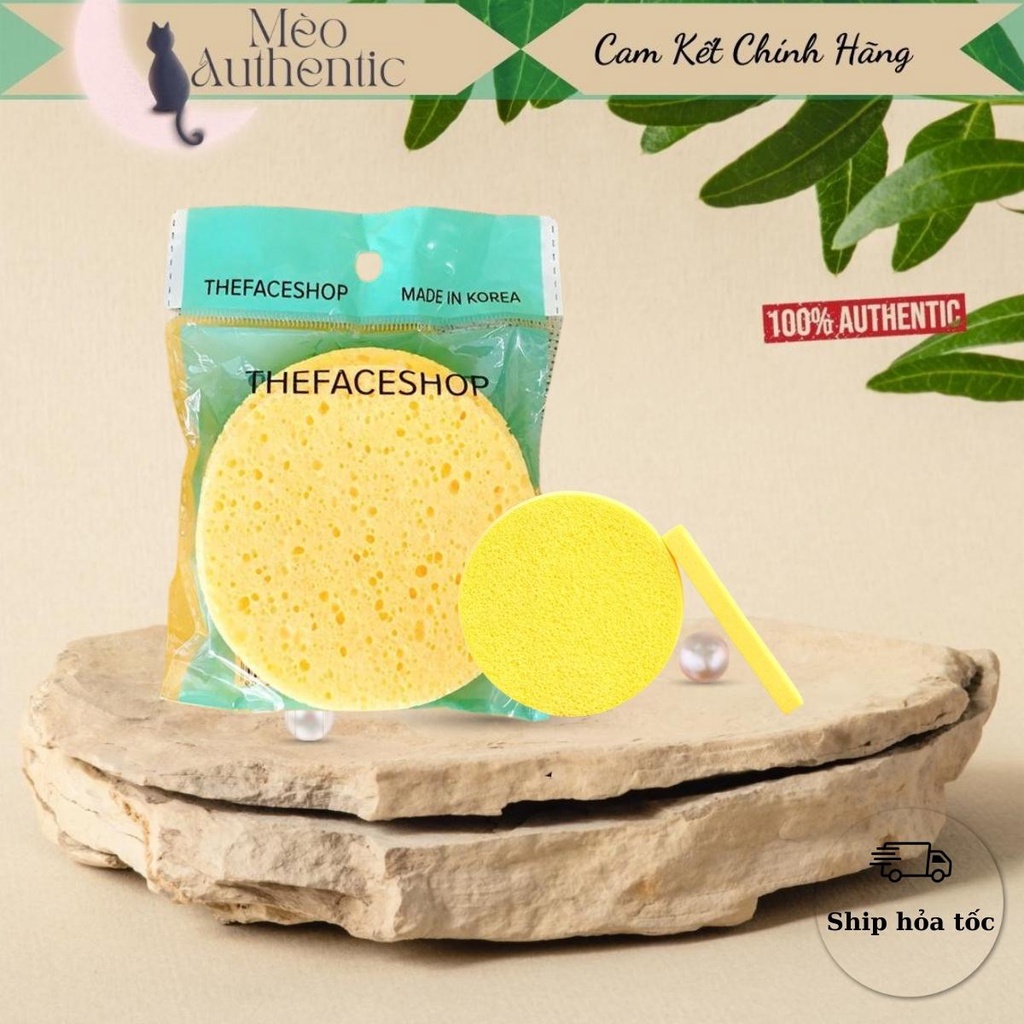 Túi 2 bông bọt biển The Face Shop