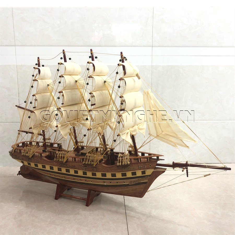 Mô Hình Thuyền Gỗ Chở Hàng FRANCE II L1 - Thân tàu 60cm