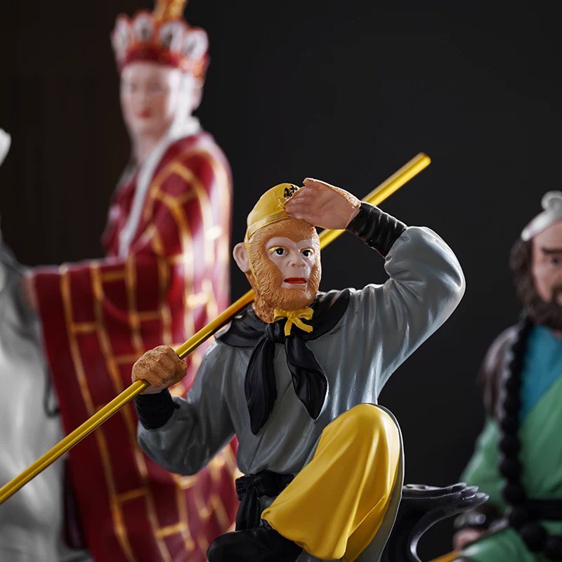 TƯỢNG XÔNG TRẦM 4 THẦY TRÒ ĐƯỜNG TĂNG ĐI THỈNH KINH - TỰ THANH