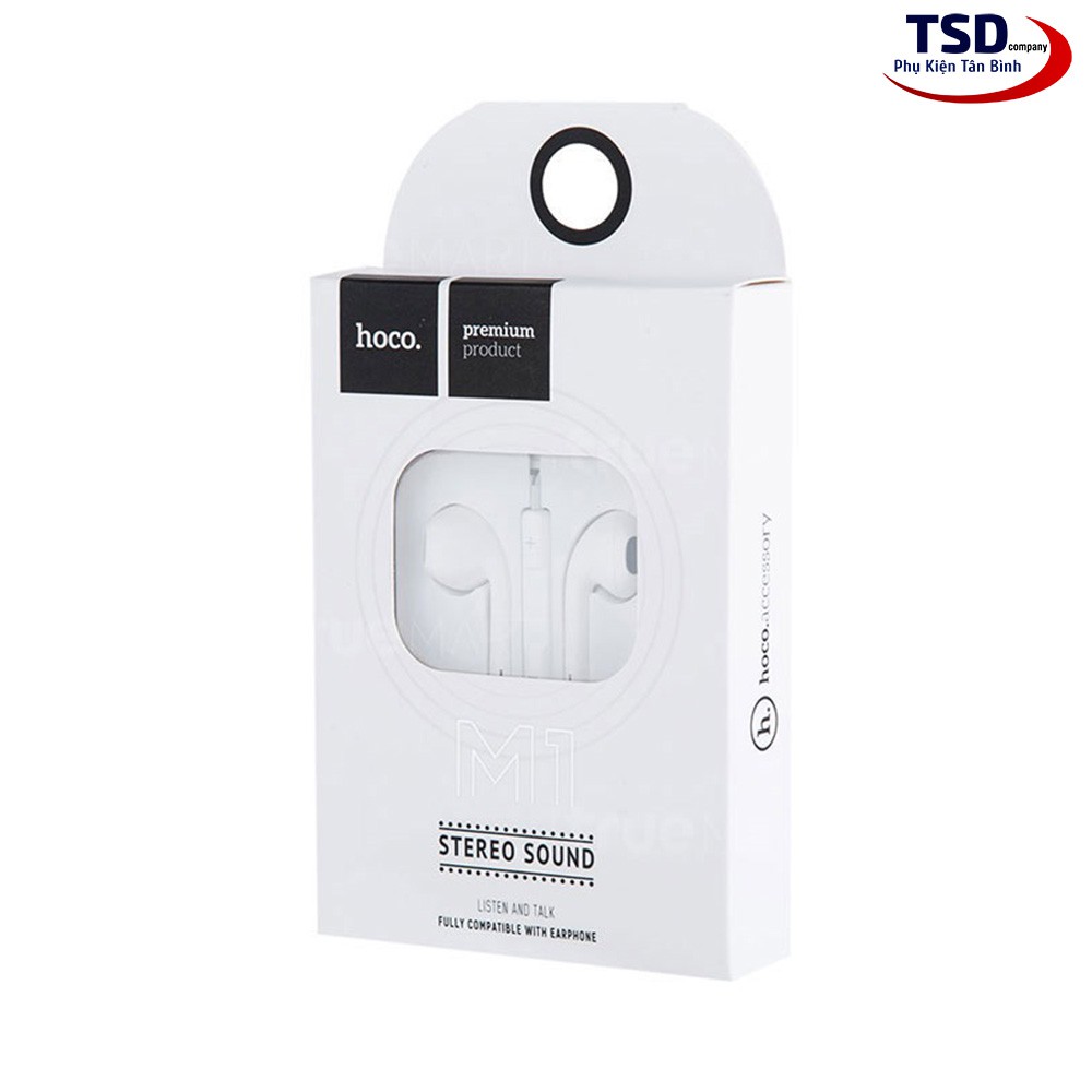 [Mã ELORDER5 giảm 10K đơn 20K] Tai nghe nhét tai Hoco M1 Version 1 chính hãng