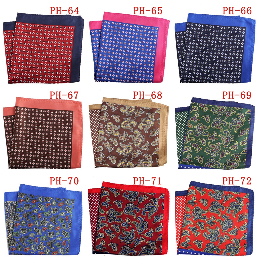 Hot!!!! Khăn Tay Vuông Cỡ Lớn 33X33Cm Họa Tiết Sọc Caro & Sợi Carbon Trang Phục Tiệc Cưới Cho Nam