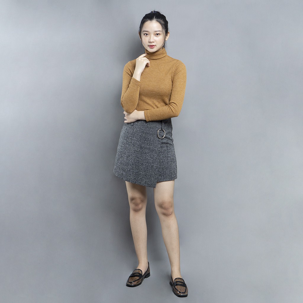 Áo len gân cổ lọ nữ Sayme mềm mại dày dặn giữ ấm tốt WCTU0001 | BigBuy360 - bigbuy360.vn