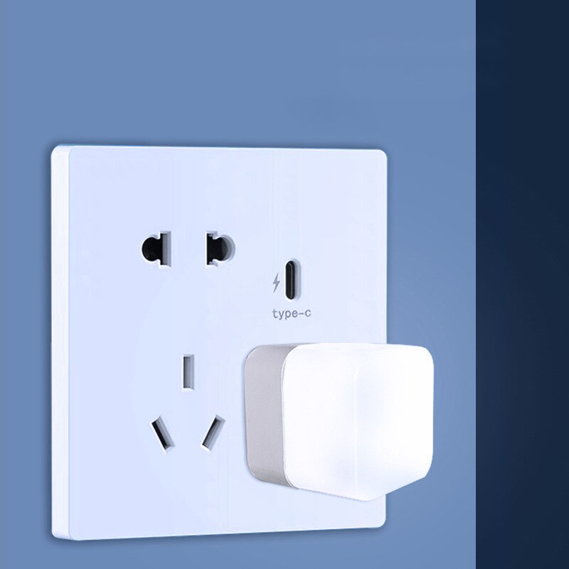 Đèn LED đọc sách bảo vệ mắt hình vuông cổng sạc usb tiết kiệm năng lượng đa năng