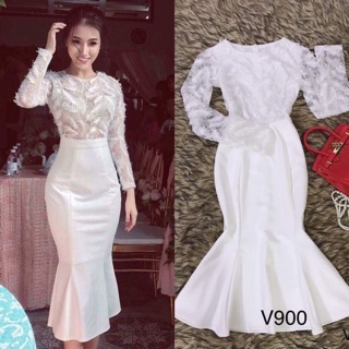Váy ren đuôi cá cao cấp