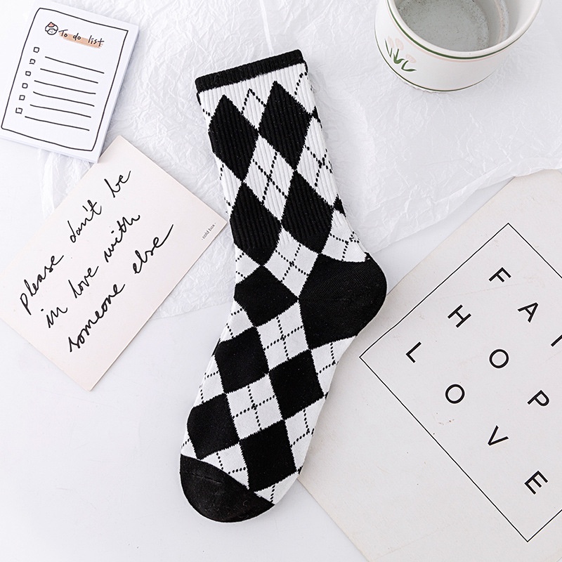 Đôi Tất Cotton Ngắn Trên Mắt Cá Chân In Hình Gấu Dễ Thương