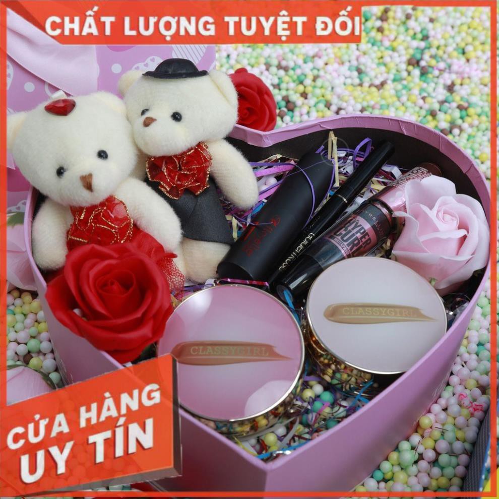 Hộp quà tặng mỹ phẩm siêu dễ thương, cực xịn xò quà tặng sinh nhật [HÀNG CAO CẤP]