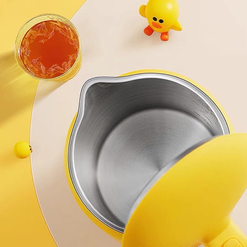 Ấm Đun Nước Siêu Tốc Cao Cấp 2 lớp Dung Tích 1.7L Joyoung Vịt Sally
