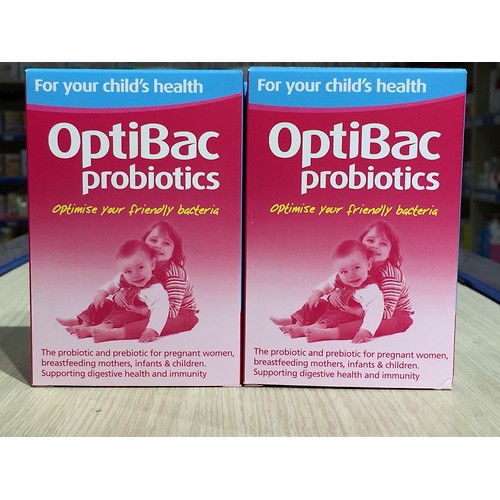 MEN VI SINH OPTIBAC PROBIOTICS TRỊ TÁO BÓN CHO TRẺ SƠ SINH