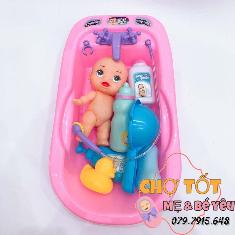 [Hàng VN] Túi đồ chơi thau tắm em bé lớn an toàn cho bé