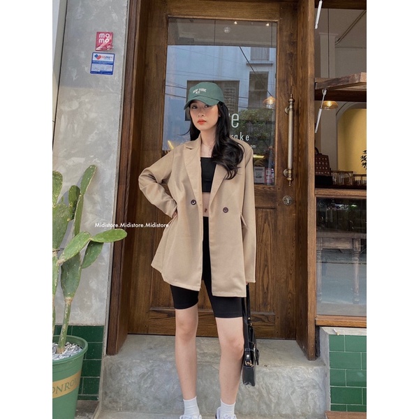 Áo Blazer 2 cúc (6082) (Ảnh/Video tự chụp)