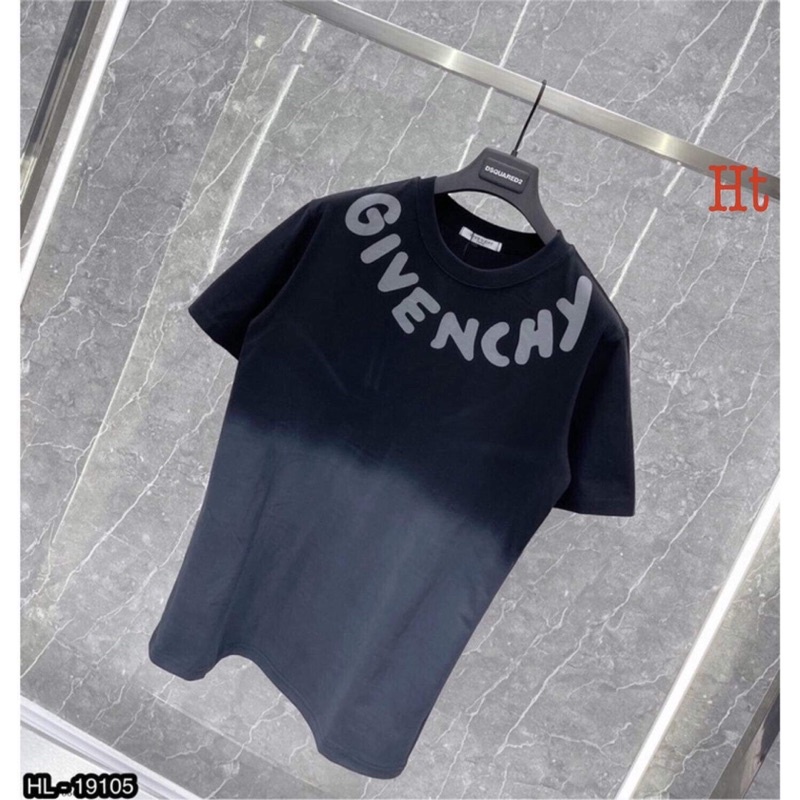 Áo phông chữ GIVE vòng cổ H2A698