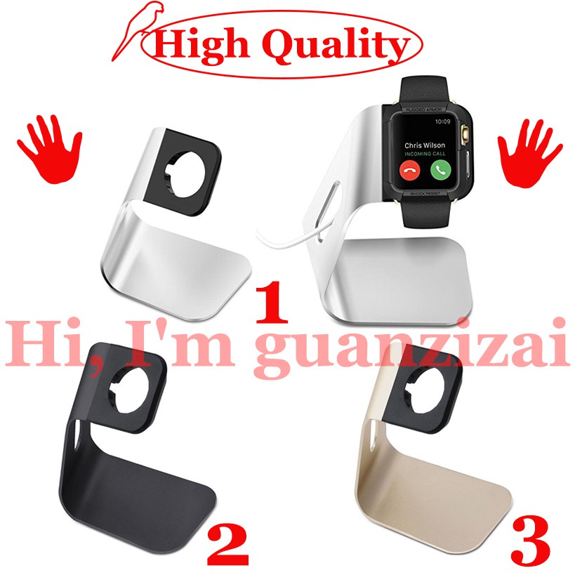 Giá Đỡ Nhôm Cho Đồng Hồ Thông Minh Apple Watch 3/2/1 38mm/42mm