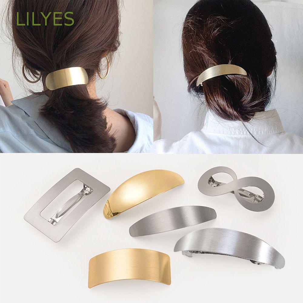 Kẹp Tóc Kiểu Hình Học Thời Trang Cho Nữ