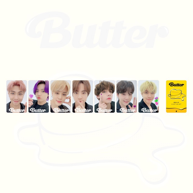 Set 7 ảnh thẻ lomo nhóm nhạc BTS