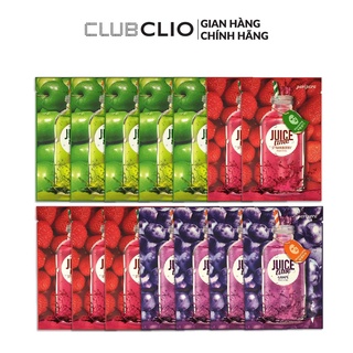 Combo 14 Miếng Mặt Nạ Giấy Peripera Juice Time Mask Sheet (Apple+ Strawberry+ Grape) 18mlx 14pcs