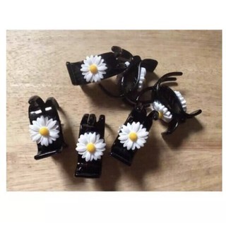 Kẹp tóc càng cua hoa cúc size nhỏ(5 răng)