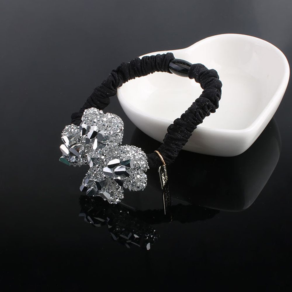 Dây buộc tóc co giãn hình gấu dễ thương phong cách Hàn Quốc dành cho nữ 2LIFE