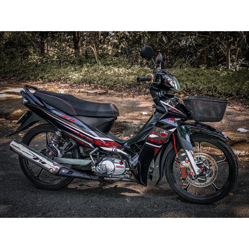 Tem Rời Sirius cao cấp mẫu Y11zr dán cho xe màu Full đen