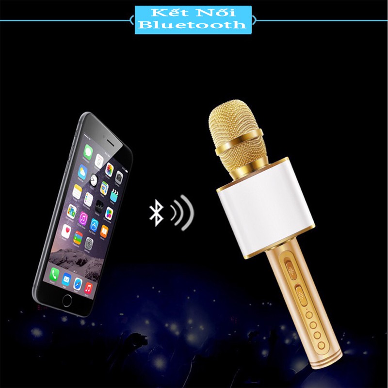 [Mã ELHACE giảm 4% đơn 300K] MIC CẦM TAY KARAOKE SD08 MIC BLUETOOTH HÀNG CHUẨN