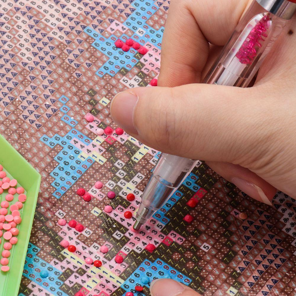 ME Bút Thêu Tranh Chữ Thập Có Đèn Chiếu Sáng