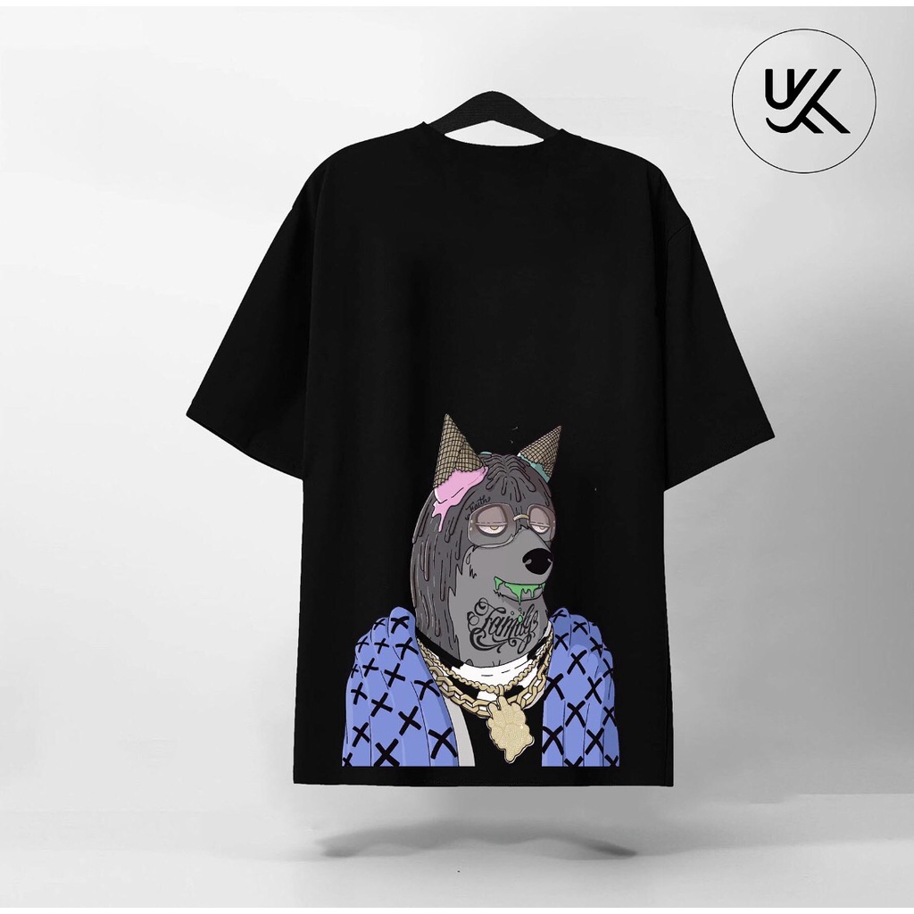 Áo Thun Tay Lỡ Mutant Shiba NFT, Form rộng oversize, áo phông unisex, chất liệu Cotton Thái - KKIM Shop