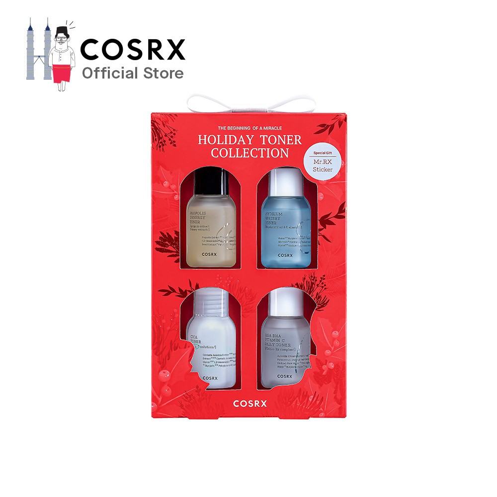 Set Toner Cosrx The Beginning of Miracle Holiday Toner Collectionin 30ml (Có tách lẻ)