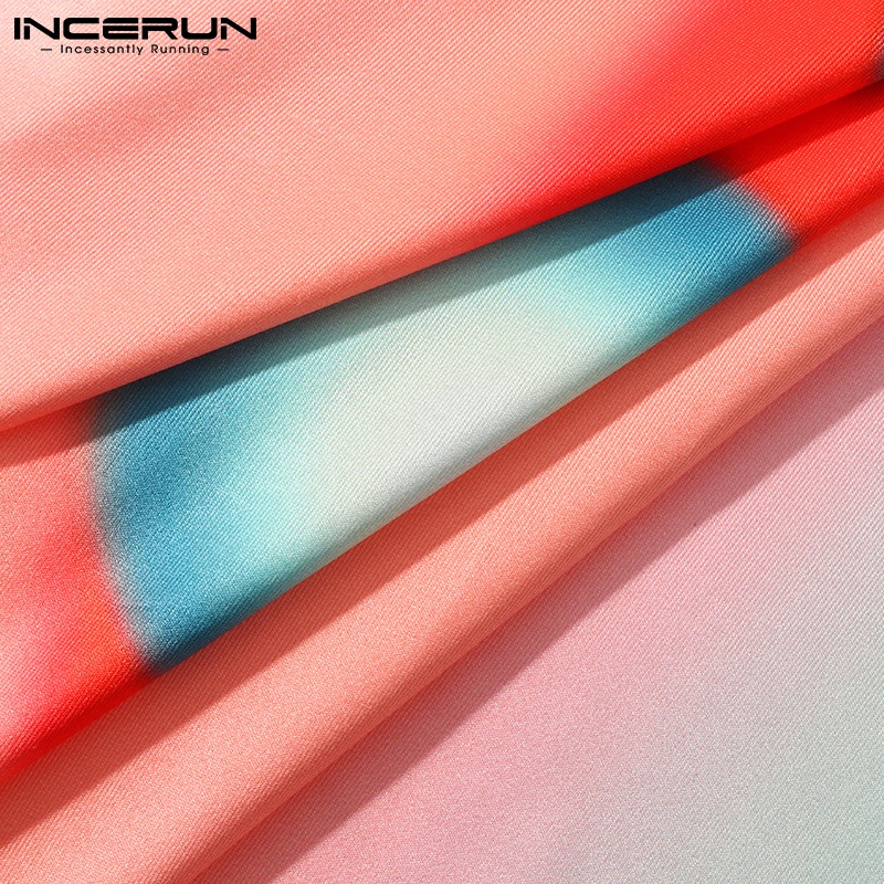 INCERUN Áo Ba Lỗ Thời Trang Hè Nhiều Màu Sắc Dành Cho Nam