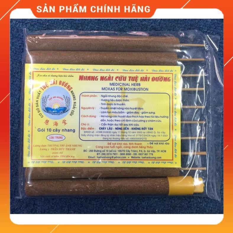NHANG NGẢI CỨU TUỆ HẢI ĐƯỜNG(túi 7 cây to)