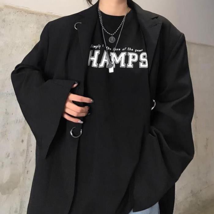 Áo thun nam nữ unisex tay lỡ A72 Champs PT3, áo phông tay lỡ unisex form rộng oversize streetwear