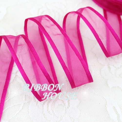 Cuộn Dây Ruy Băng Bằng Vải organza Rộng 10 yards 3 / 4 '' 20mm