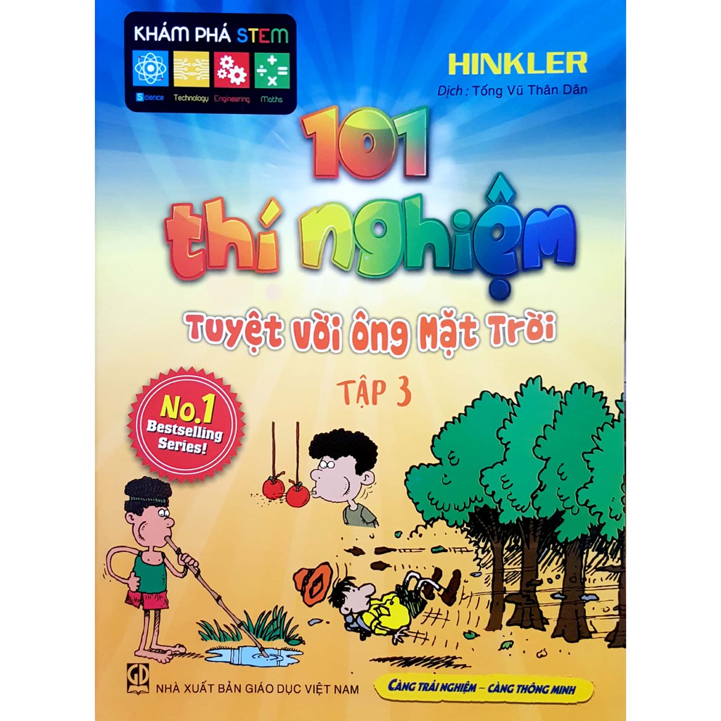 Sách - Bộ 101 Thí Nghiệm - Tuyệt Vời Ông Mặt Trời (5 cuốn)