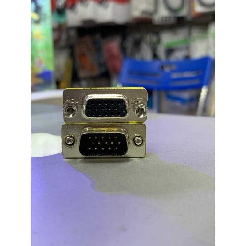 Đầu nối dài dây vga 15 chân, nối dài 2 sợi dây vga 2 đầu âm, ( cái )