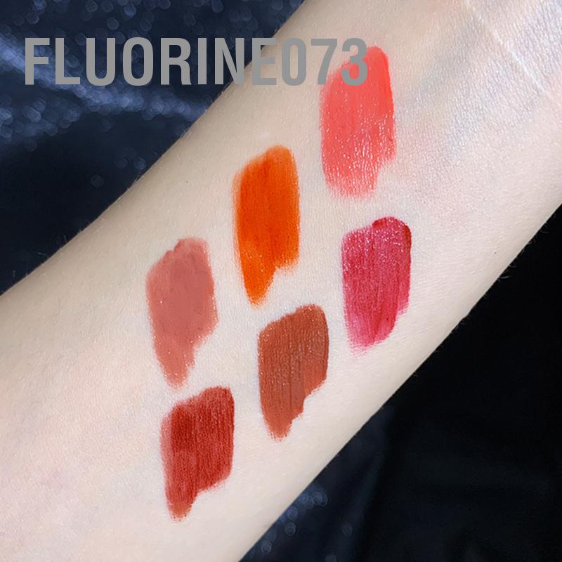 Fluorine073 Son môi bóng lâu trôi Dưỡng chất Colourtay Trang điểm đánh cho các cô gái