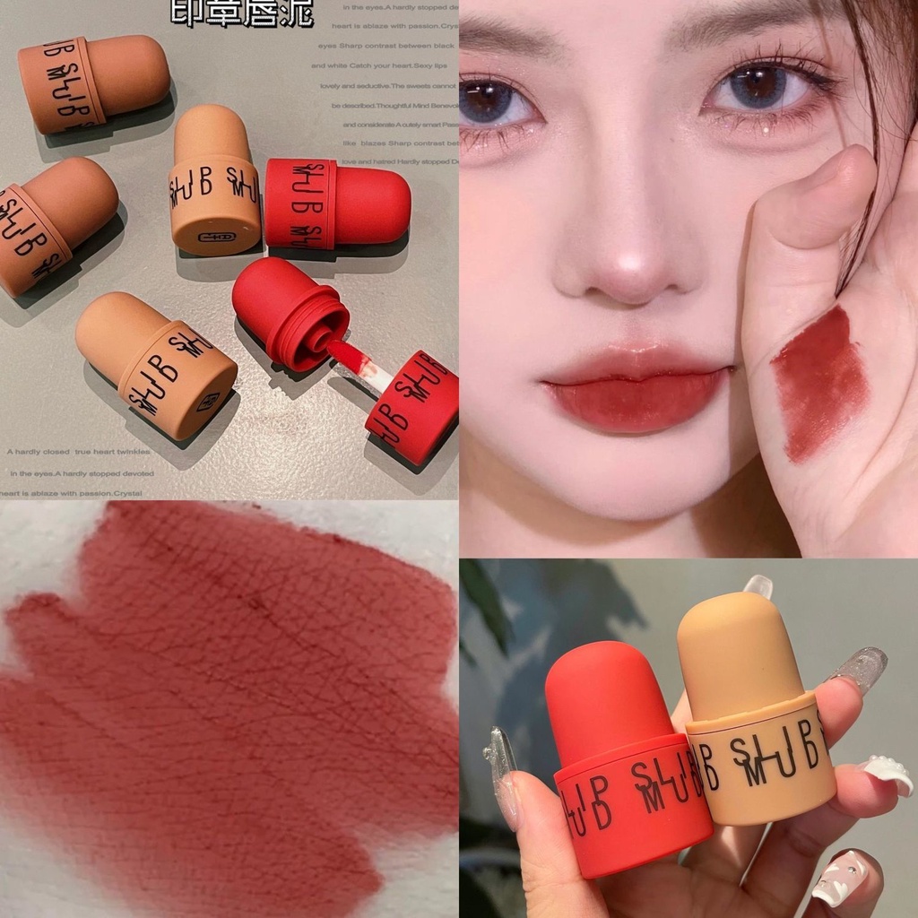 Son môi chất nhung lì không phai màu không dính cốc