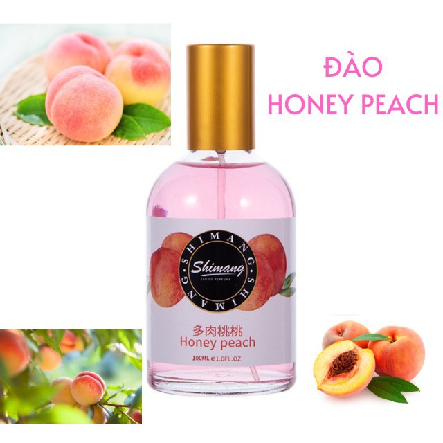 Xịt Thơm Body, Xịt Toàn Thân Body Mist Shimang Hương Tự Nhiên Mùi Dễ Chịu Dung Tích Lớn Dùng Cực Thích