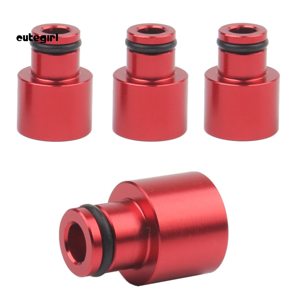 CUTE_4Pcs Car Vehicle Fuel Injector Adapters for RDX Injectors B16 B18 D16Z D16Y