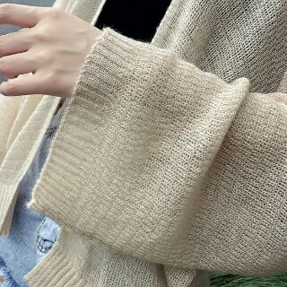 [CÓ SẴN] Áo cardigan len mỏng tay dài