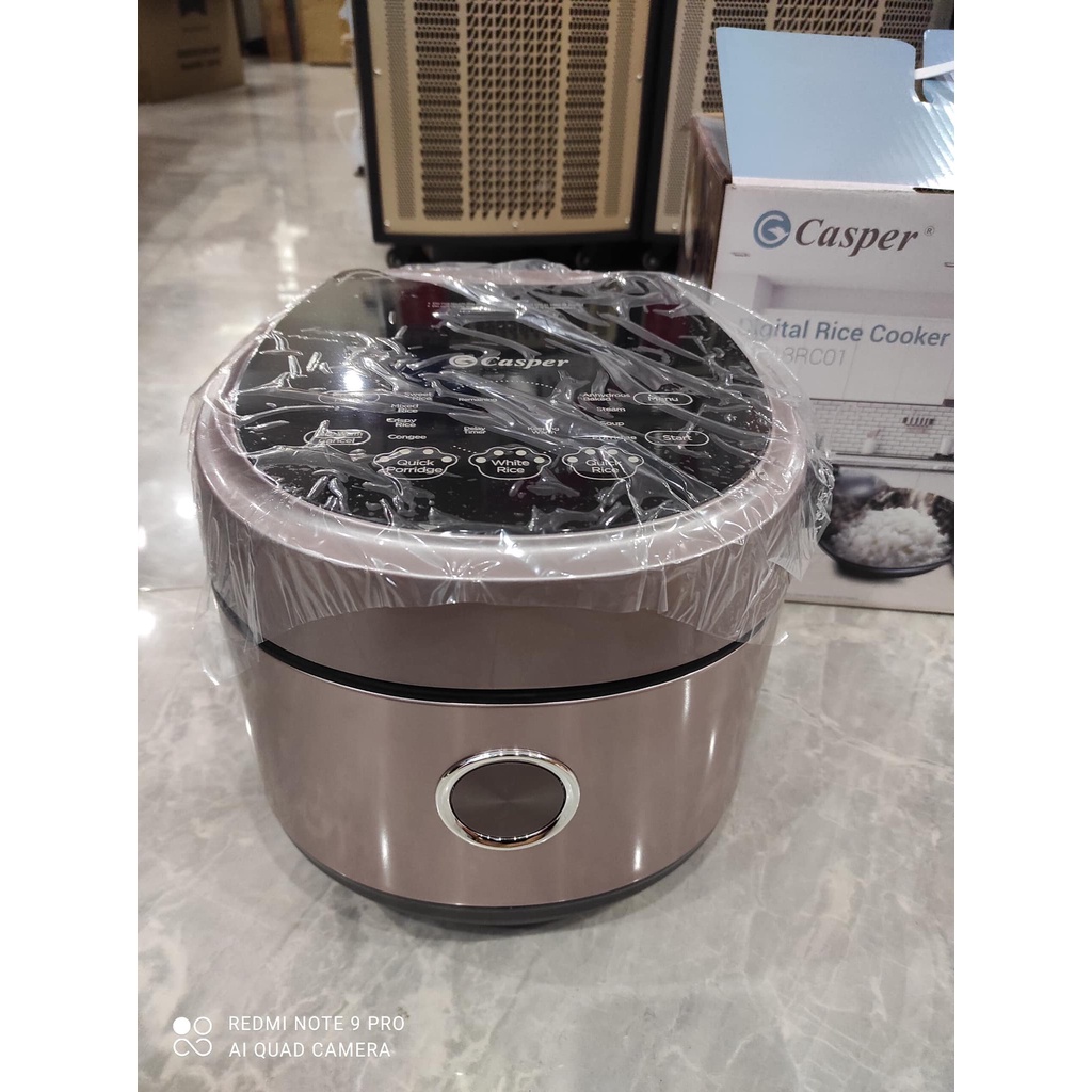 Nồi cơm điện Casper 1,8l cơm ngon BH 24 tháng