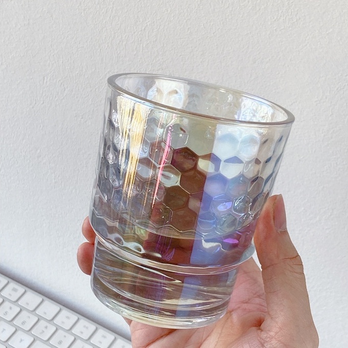 Cốc, Ly Uống Nước Thủy Tinh Hai Tầng Hologram Aura