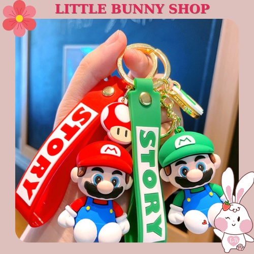 [GIÁ SIÊU SỐC] Móc Khóa Game Mario Chất Lượng Tốt