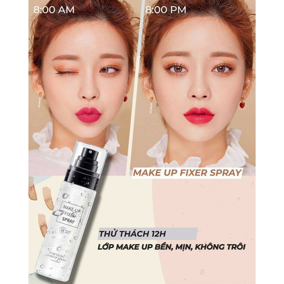 Xịt khóa lớp makeup FIXER SPRAY 💙KÈM QUÀ TẶNG💙 xịt giữ lớp trang điểm lâu trôi kiêm xịt khoáng dưỡng da TAYOKA | BigBuy360 - bigbuy360.vn