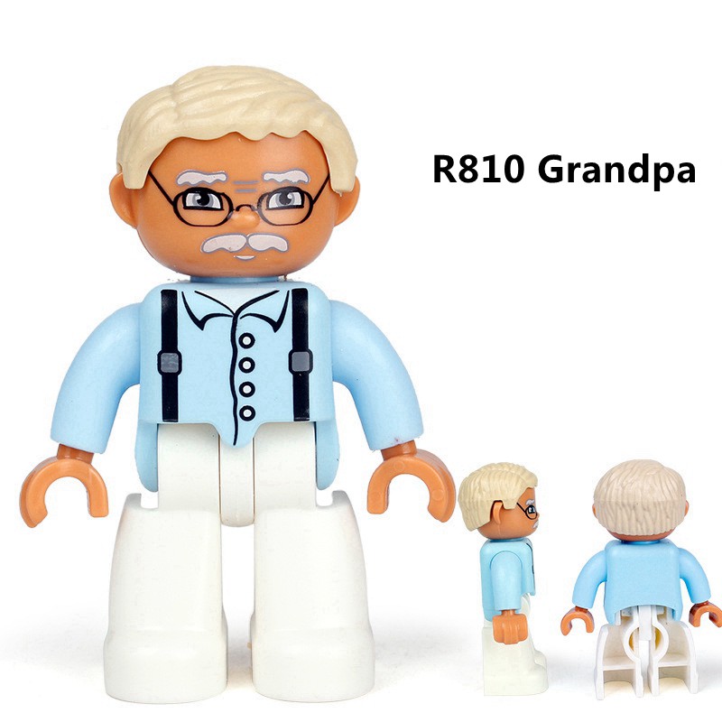 Bộ Đồ Chơi Lắp Ráp Mô Hình Thành Viên Gia Đình / Bác Sĩ / Bác Sĩ / Công Viên Cho Bé